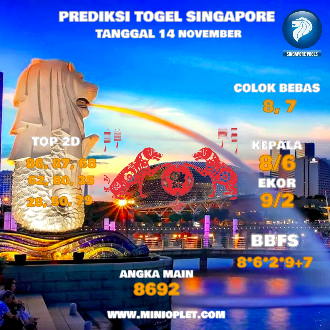 PREDIKSI TOGEL SINGAPORE 14 November 2023